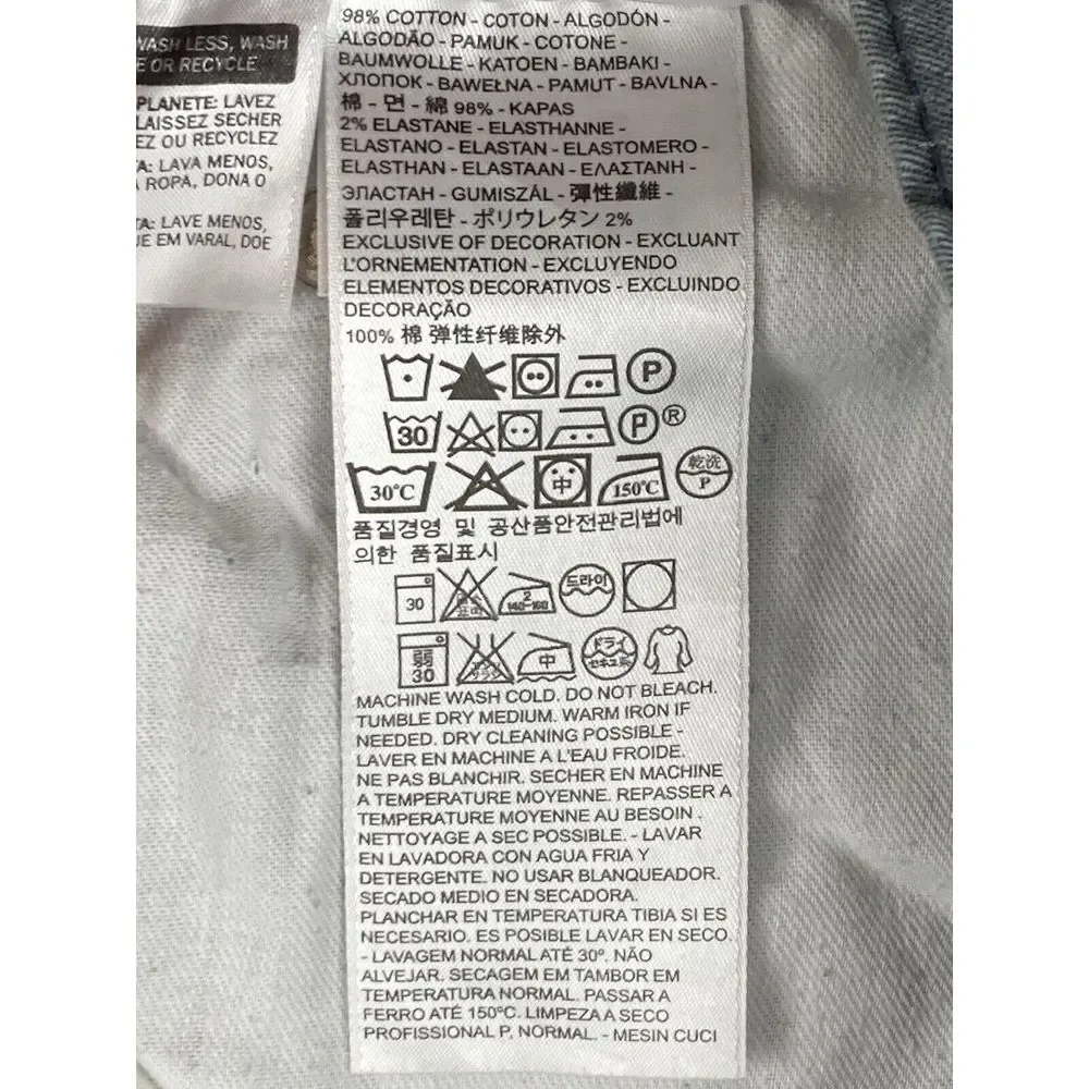 Levi's 541 Mens Jeans Gray Denim‎ Size 44x30 (43x29 Measured)